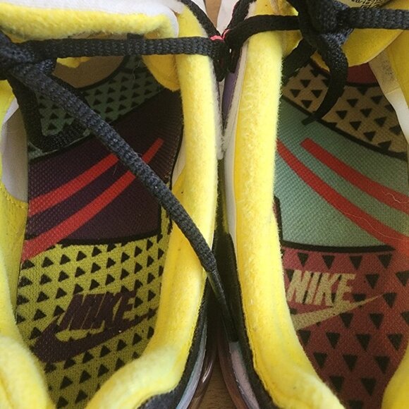 Nike Air Max 270 React Shoes Womens Size 6.5 Running AT6174-101 Sneakers - Picture 10 of 12